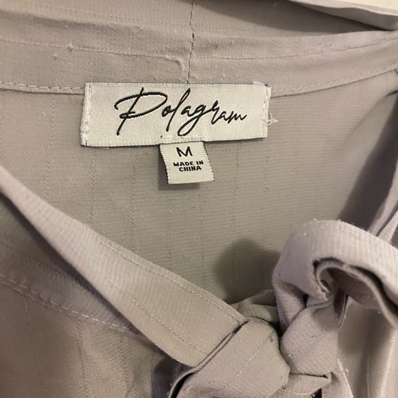 Polagram Light Gray Long Dress - Picture 3 of 4